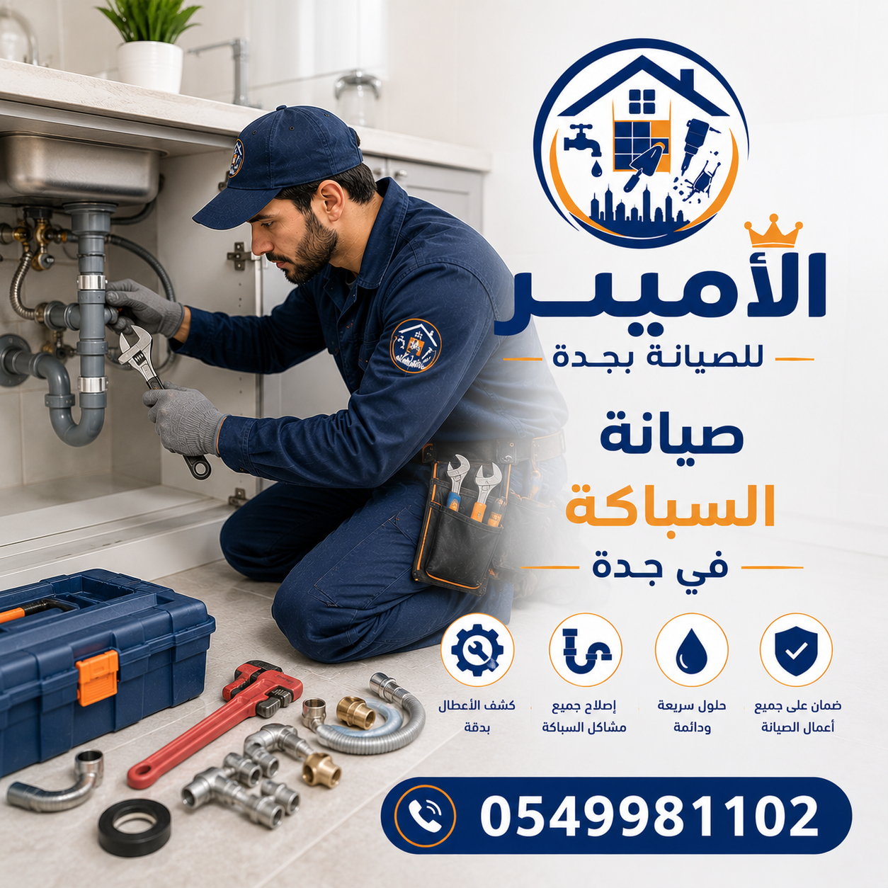 صيانة السباكة في جدة